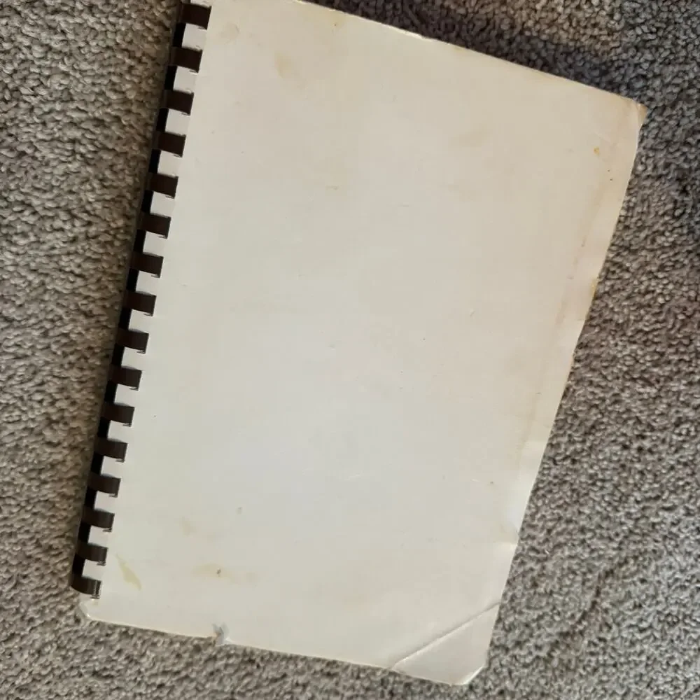 Vintage What's Cookin Regional Recipe Book Buffalo, Illinois St Joseph Church